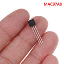 50 pcs MAC97A8 TO-92 6A 600V two-way thyristor in-line triode NTJCly