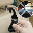 4-Pack Car Hooks, Back Seat Headrest Hook Vehicle Car Storage Organization