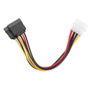20cm 4Pin IDE to 2 Serial ATA SATA Power Supply Cable Hard Drive Adapter Cord