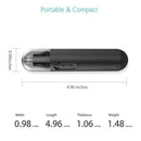 Xpreen Nose Trimmer Nose Hair Trimmer High-Speed Rotating Waterproof ABS Ha