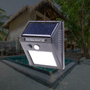 20 LED Solar Power PIR Motion Sensor Wall Light Outdoor Waterproof Garden Lamp