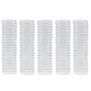 100pcs 28mm Plastic Clear Round Coin Capsules Containers Coin Protector Case