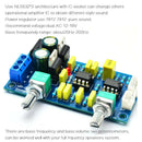 Low Pass Filter Bass Subwoofer Pre-Amp Amplifier Board Dual Power Low Pass  V7W6