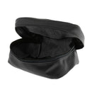 2 Pieces Black + Red Motorcycle Rear Back Seat Back Waterproof Carry Leather Bag