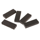 5pcs Ebony Violin Tuning Pegs Violin Making Materials