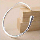 Simple Fashion stamped ball feather leaf bracelets jewelry bangles For wome O6I9