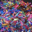 Large Lot Of Titanium Rainbow Aura Lemurian Quartz Crystal Point Healing 100g-AU