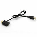 Hdmi Male To Female Connector + USB 2.0 Charger Cable Spliter Adapter Exten