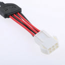 9.6V Batteries Charger Cable EL-6P Female Plug For RC Toys Drone Black