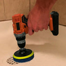 2X(Drill Brush Set, Extend Long Attachment, Scrub Pads, Sponge, Power Scrub