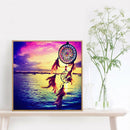 Beach Dreamcatcher Full Drill Diamond Painting DIY Bead Mosaic Kit Craft