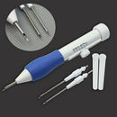 4Pcs Craft Tools Magic Threaders ABS Plastic Embroidery Pen Set Punch Needle