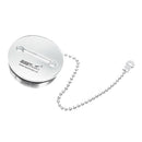 Boat Marine Deck Fill Filler Replacement Cap+Chain Gas Fuel Tank