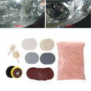 34 Pcs Deep Scratch Remover Car Glass Polishing 8 OZ Cerium Oxide and 2'' Wheel