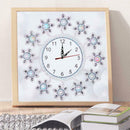 DIY Special Shaped Diamond Painting Flower Embroidery Wall Clock Home Decor
