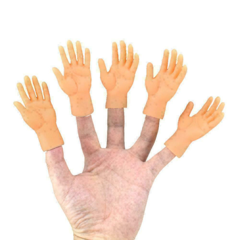 Novelty Funny Set Of Two Finger Hand Finger Puppets Q6Y4 P9V0 Y8N1