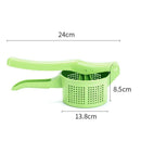 Food Dehydrators Salad Vegetable Fruit Press Dry Drain Basket Strainer Uten T2L0