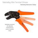 Crimping Pliers, Crimping Tool for Heat Shrink Connectors, Ratcheting Wire