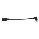 20Cm 90 Degree Angled Usb Type C 3.1 Male To Usb Type A 3.0 Female Otg Data E8D1