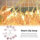 10LED Heart Clip Fairy String Light Wedding Party Holiday Decorative Lamp
