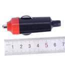 Replacement DC 12V Car Cigarette Lighter Male Socket Plug Connector Black LJ