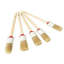 5Pcs/set Car Detailing Brush Boar Hair Vehicle Auto Clean For Wheel Interio O3N3