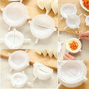 3Pcs DIY Tools Dumpling Press Machine Dough Pastry Mould Maker Kitchen Set New