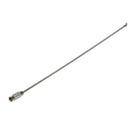 100pcs Stainless Steel Screw Locking Wire Keychain Cable Key Rings Outdoor  R2B2