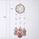 Shells Dream Catcher Round Bright Shell Wind Chimes Home Car Decor Ornament