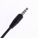 Durable Braided Wire Headphones Sub-woofer Headset with Mic (Gray+Black)
