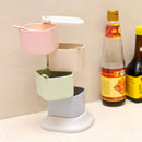 4Pcs Spice Jar Seasonings Containers Flavor Condiments Storage Box With Hol