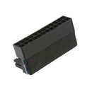 Mainboard Motherboard ATX 24Pin to 24Pin 90 Degree Power Connector Adapter