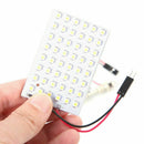 48SMD 3528 LED Lamp Panel BA9S T10 Festoon Car Interior Led Lights White Do Z3N1