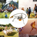 Portable Outdoor Stove Camping Cooking Hiking BBQ Supplies Heater Mini Gas I4P6
