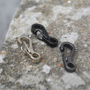 5 Pcs Spring SF Hooks Carabiner Key Chain Clip Hook Outdoor Buckle In BX