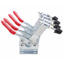 4Pcs Holding Capacity 100Kg Quick Release Vertical Type GH-201b Toggle Clamp wer