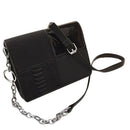 European Retro Fashion Square Bag Pu Leather Women's Designer Handbag Splic S7F9