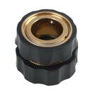 1 Pair x Garden Hose Connector Quick Connect Fitting Pipe 3/4 Hose-Water Ho