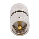 Walkie-Talkie Feeder Cable Connector L-16 Male to SL-16 UHF PL259 Male Adapter