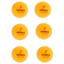 Pack of 6  Pong Table Tennis Balls Beer Pong Balls for Game Party Yellow