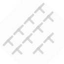 10pcs Aquarium Air Pump Line Tubing Joint Tee-Connectors Water Pipe Adapter