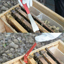 Stainless Steel Hive Scraper Beekeeping J Shape Curved Tail Bee Hive Hook