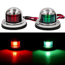 One Pair Marine Boat Yacht Light 12V Stainless Steel Led Bow Navigation Lig V3S1