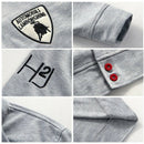 men's boutique leisure pure cotton Sweatshirts Male fall leisure coat Men l