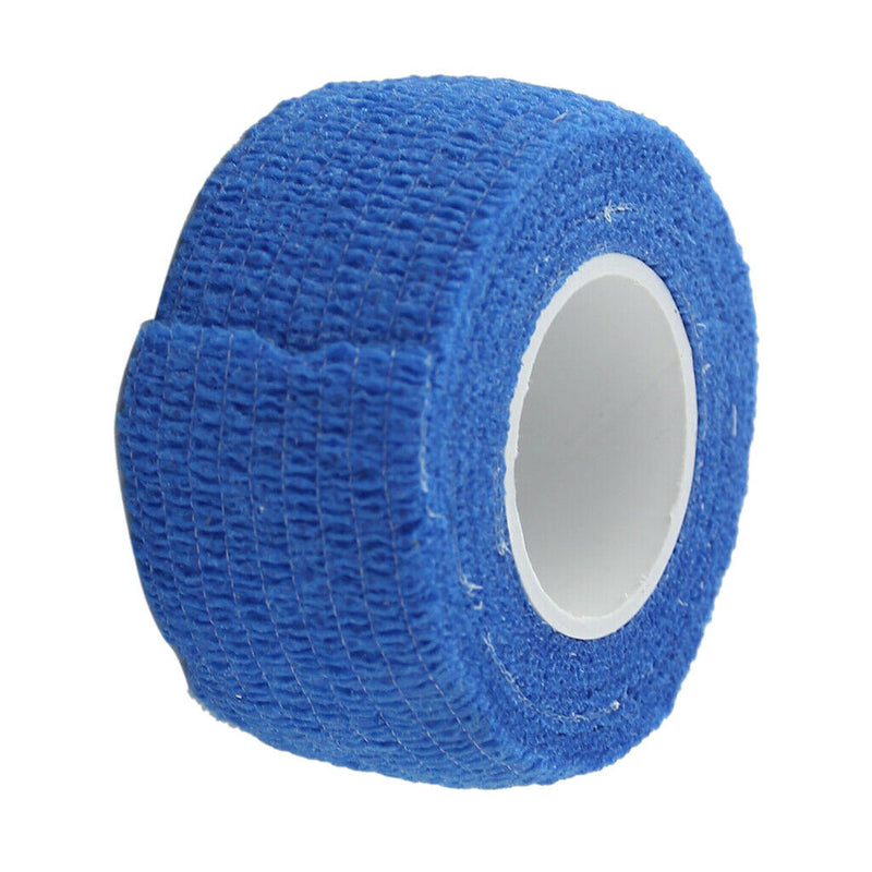 2.5cm First Aid  Ankle Care Self-Adhesive Bandage Gauze Tape Blue