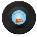 6pieces / Set Spinning Retro Vinyl Disc Drink Coasters Y8Z6
