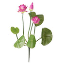Artificial Flowers Silk Flower Foral Decor Flower Table Arrangement Purple