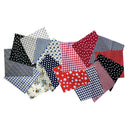 16x Mixed Cotton Patchworks Fabrics Sewing Cloth Patches for DIY Kimono Bags