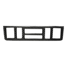 Down Carbon Fiber Center Console Panel Cover Stickers For BMW E46 3 Series