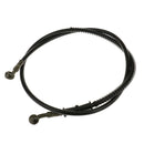 120cm Universal Rubber Motorcycle Brake Clutch Line Hose With Spring